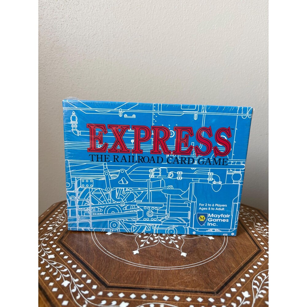 Vintage ‘Express: The Railroad Card Game’ Mayfair Games 1991 - NEW Sealed - Picture 1 of 8